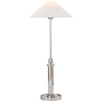 Hargett Adjustable Table Lamp - Polished Nickel / Linen
