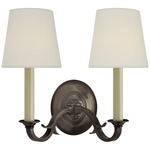 Channing Wall Sconce - Bronze / Linen