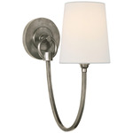 Reed Wall Sconce - Antique Nickel / Linen