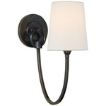 Reed Wall Sconce - Bronze / Linen