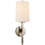 Edie Wall Sconce - Antique Nickel / Linen