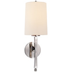 Edie Wall Sconce - Polished Nickel / Linen
