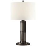Longacre Small Table Lamp - Bronze / Linen