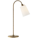 Mia Table Lamp - Gilded Iron / Linen