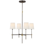 Bryant Chandelier - Bronze / Hand-Rubbed Antique Brass / Linen