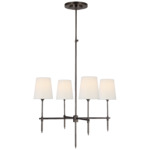 Bryant Chandelier - Bronze / Linen