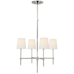 Bryant Chandelier - Polished Nickel / Linen