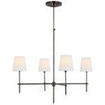 Bryant Chandelier - Bronze / Linen