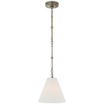 Goodman Pendant - Antique Nickel / Linen