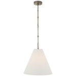 Goodman Pendant - Antique Nickel / Linen