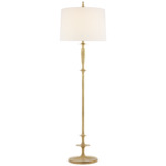 Lotus Floor Lamp - Gild / Linen