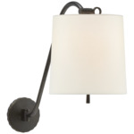 Understudy Wall Sconce - Bronze / Linen