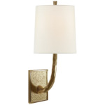 Lyric Branch Wall Sconce - Soft Brass / Linen