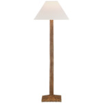 Strie Buffet Table Lamp - Gilded Iron / Linen