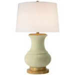 Deauville Table Lamp - Celadon / Linen