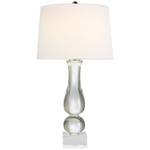 Balustrade Table Lamp - Crystal / Linen