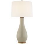 Orson Table Lamp - Coconut Porcelain / Linen