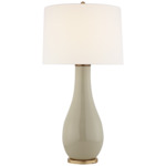 Orson Table Lamp - Coconut Porcelain / Linen