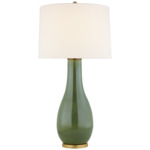 Orson Table Lamp - Shellish Kiwi / Linen