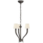 Ruhlmann Chandelier - Bronze / Linen