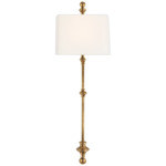 Cawdor Wall Sconce - Antique-Burnished Brass / Linen