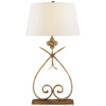 Harper Table Lamp - Gilded Iron / Linen