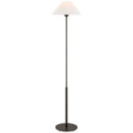 Hackney Floor Lamp - Bronze / Linen