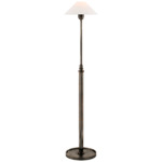 Hargett Floor Lamp - Bronze / Linen