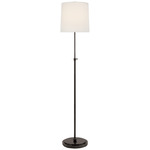 Bryant Adjustable Floor Lamp - Bronze / Linen