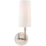 Ziyi Wall Sconce - Polished Nickel / Linen