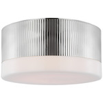 Ace Ceiling Light - Polished Nickel / White