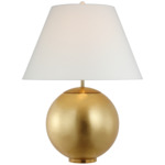 Morton Table Lamp - Gild / Linen