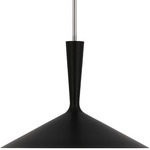 Rosetta Pendant - Polished Nickel / Matte Black