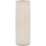 Palati Wall Sconce - Hand-Rubbed Antique Brass / Linen