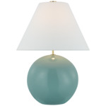 Brielle Table Lamp - Seafoam Blue / Linen
