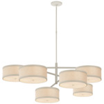 Walker Chandelier - Light Cream / Natural Linen