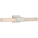 Covet Bathroom Vanity Light - Polished Nickel / Alabaster