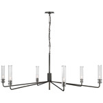 Casoria Chandelier - Bronze / Clear