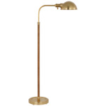Basden Pharmacy Adjustable Floor Lamp - Antique-Burnished Brass / Antique-Burnished Brass