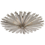 Claymore Ceiling Light - Burnished Silver Leaf