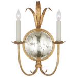 Gramercy Wall Sconce - Gilded Iron / Antique Mirror
