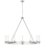 Launceton Ring Chandelier - Polished Nickel