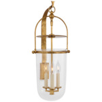 Lorford Wall Sconce - Gilded Iron / Clear