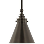 Parkington Solid Pendant - Bronze