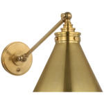 Parkington Library Wall Light - Antique Burnished Brass