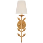 Avery Wall Sconce - Antique Gold Leaf / Linen