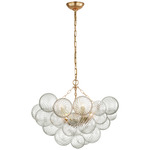 Talia Chandelier - Gild / Clear