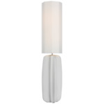 Alessio Floor Lamp - Plaster White / Linen