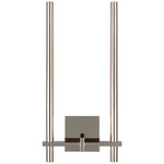 Axis Double Wall Light - Polished Nickel
