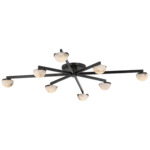 Pedra Ceiling Light - Bronze / Alabaster